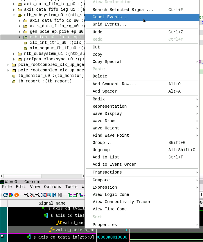 Counting Events of an ‘Expression’ Signal